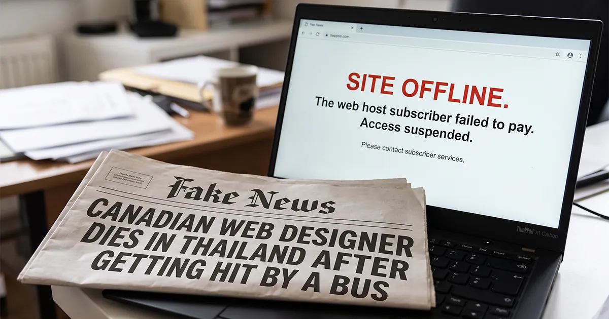 What Happens If Your Web Designer Dies?