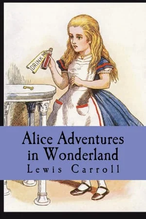 Alice’s Adventures in Wonderland by Lewis Carroll, book cover