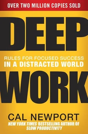 Deep Work by Cal Newport, book cover