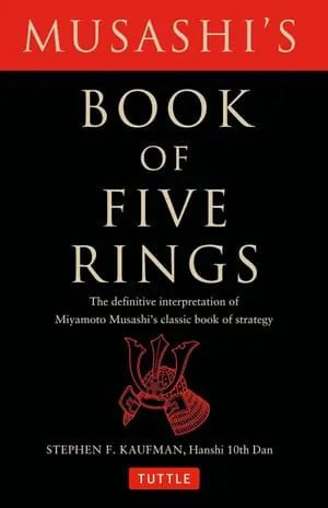 The Book of Five Rings by Miyamoto Musashi, book cover