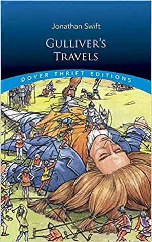 Gulliver’s Travels by Jonathan Swift, book cover