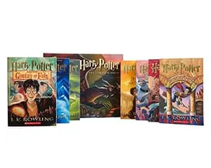 Harry Potter: The Complete Series (7 Books) by J.K. Rowling, book cover