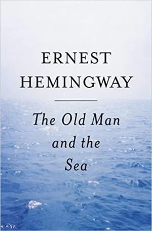 The Old Man and the Sea by Ernest Hemingway, book cover