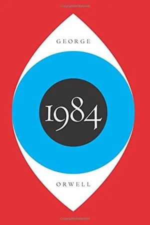 1984 by George Orwell, book cover