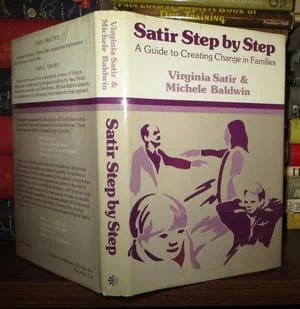 Satir Step by Step by Virginia Satir & Michele Baldwin, book cover