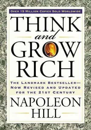 Think and Grow Rich by Napoleon Hill, book cover