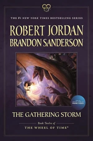The Wheel of Time 12: The Gathering Storm by Robert Jordan & Brandon Sanderson, book cover