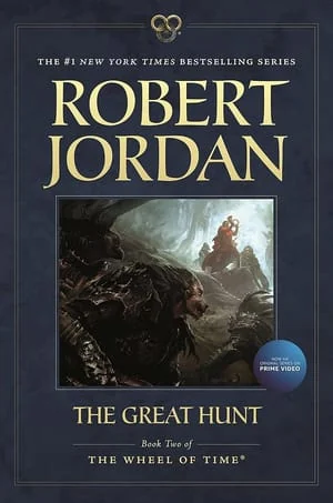The Wheel of Time 02: The Great Hunt by Robert Jordan, book cover
