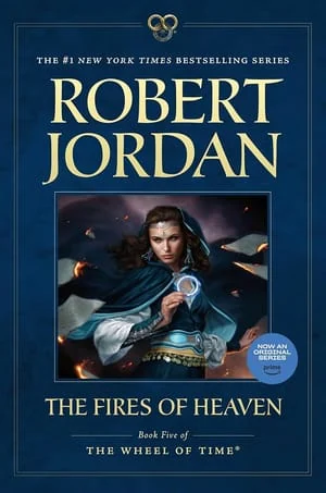 The Wheel of Time 05: The Fires of Heaven by Robert Jordan, book cover