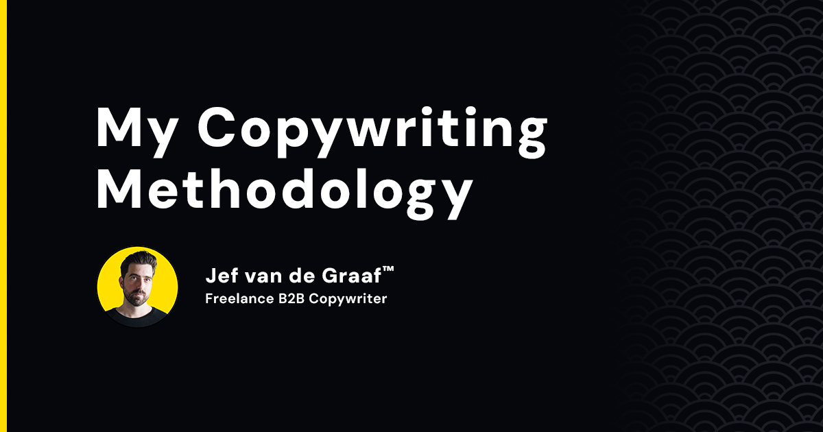 My Copywriting Methodology: A 3-Step Process for Results