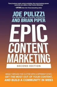 Epic Content Marketing by Joe Pulizzi book cover