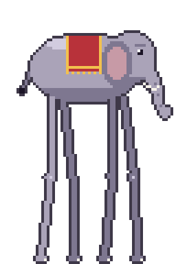Stilt Elephant