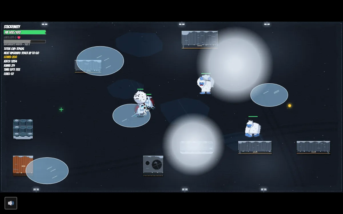 Deep Freeze in play