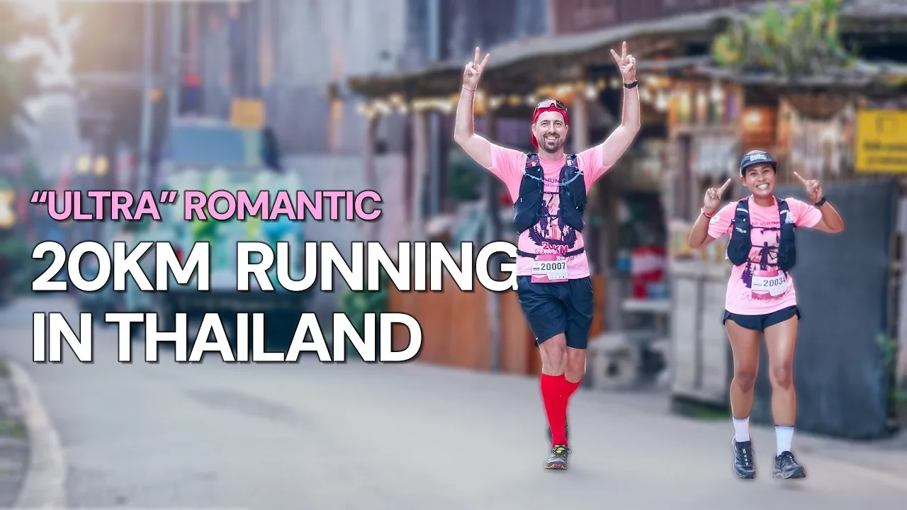 A "Romantic" 20KM Valentine's Run in Thailand